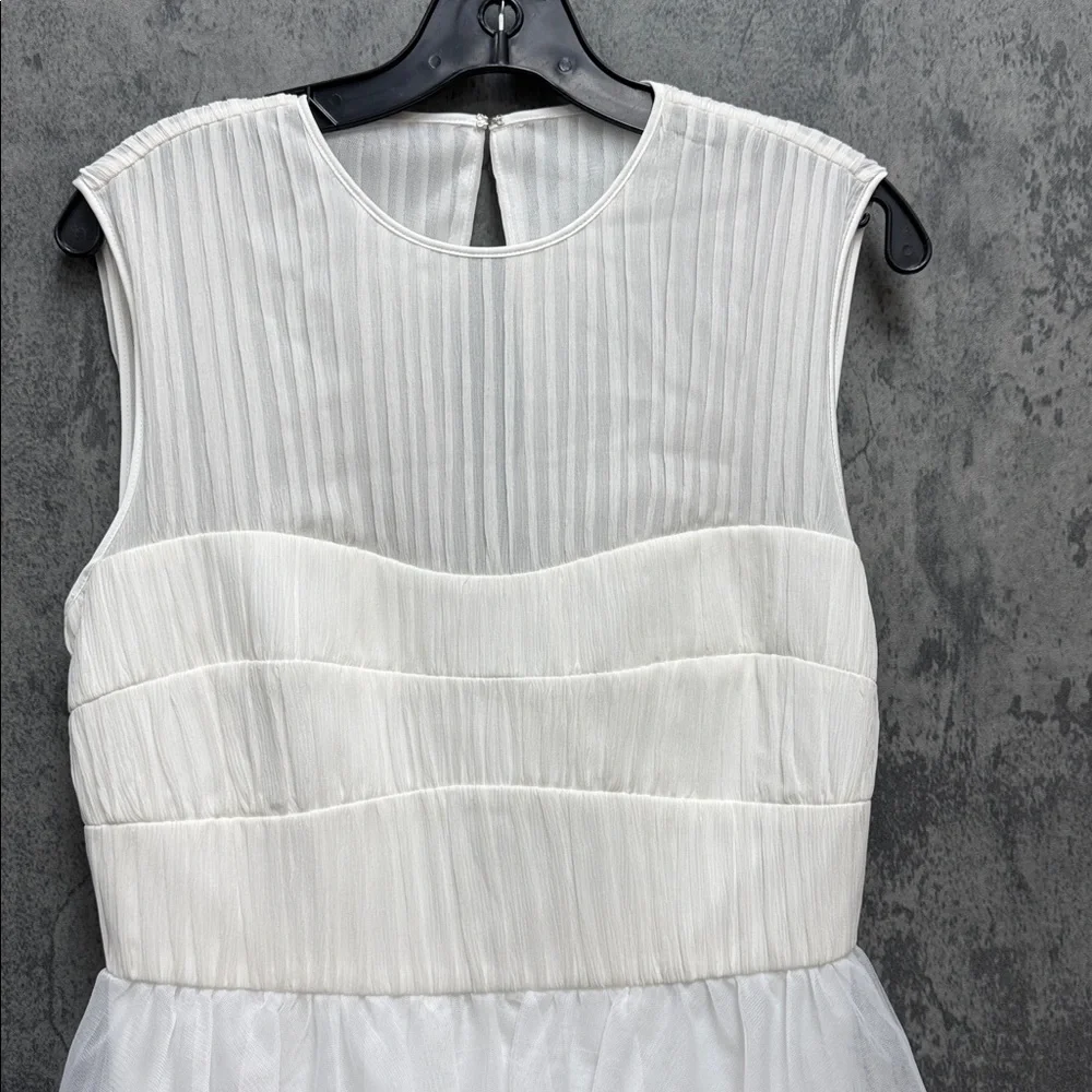 SIMKHAI Benton Pleated Tulle Dress - Picture 5 of 8